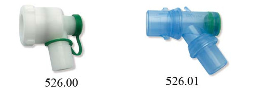 Connecteur coudé orientable pour sonde E.T.