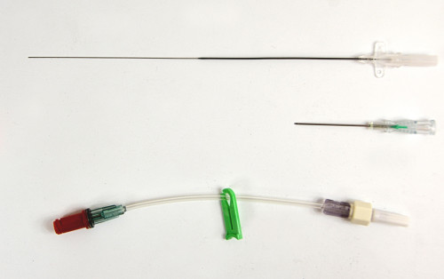 Arterial leadercath - PTFE avec prolongateur